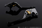 SPEEDRA アジャストレバー 3D可倒式 ブラック／ゴールド NINJA1000 17-18 Z1000 17-18 Z900RS KA0406990-GD