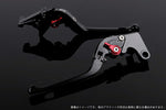 SPEEDRA アジャストレバー 3D可倒式 ブラック／レッド NINJA1000 17-18 Z1000 17-18 Z900RS KA0406990-RD