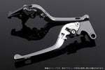 SPEEDRA アジャストレバー 3D可倒式 シルバー／ブラック NINJA1000 17-18 Z1000 17-18 Z900RS KA0406991-BK