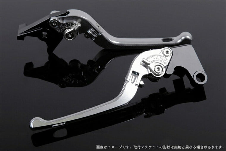 SPEEDRA アジャストレバー 3D可倒式 シルバー／シルバー NINJA1000 17-18 Z1000 17-18 Z900RS KA0406991-SR