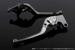 SPEEDRA アジャストレバー 3D可倒式 チタン／シルバー NINJA1000 17-18 Z1000 17-18 Z900RS KA0406995-SR