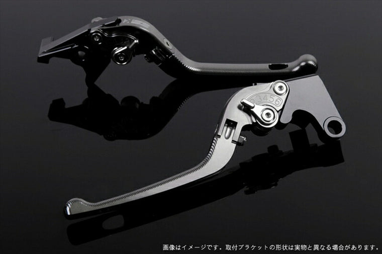 SPEEDRA アジャストレバー 3D可倒式 チタン／シルバー NINJA1000 17-18 Z1000 17-18 Z900RS KA0406995-SR