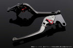 SPEEDRA アジャストレバー 3D可倒式 チタン／レッド NINJA1000 17-18 Z1000 17-18 Z900RS KA0406995-RD