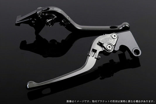 SPEEDRA アジャストレバー 3D可倒式 チタン／チタン NINJA1000 17-18 Z1000 17-18 Z900RS KA0406995-TM