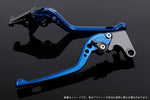 SPEEDRA アジャストレバー 3D ロング ブルー／ブラック NINJA1000 17-18 Z1000 17-18 Z900RS KA0407000-BK