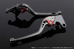 SPEEDRA アジャストレバー 3D ロング チタン／レッド NINJA1000 17-18 Z1000 17-18 Z900RS KA0407002-RD