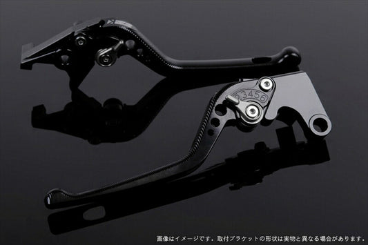 SPEEDRA アジャストレバー 3D ロング グリーン／チタン NINJA1000 17-18 Z1000 17-18 Z900RS KA0407003-TM