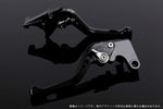 SPEEDRA アジャストレバー 3Dショート ブラック／シルバー NINJA1000 17-18 Z1000 17-18 Z900RS KA0407004-SR