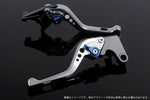 SPEEDRA アジャストレバー 3Dショート シルバー／ブルー NINJA1000 17-18 Z1000 17-18 Z900RS KA0407005-BE