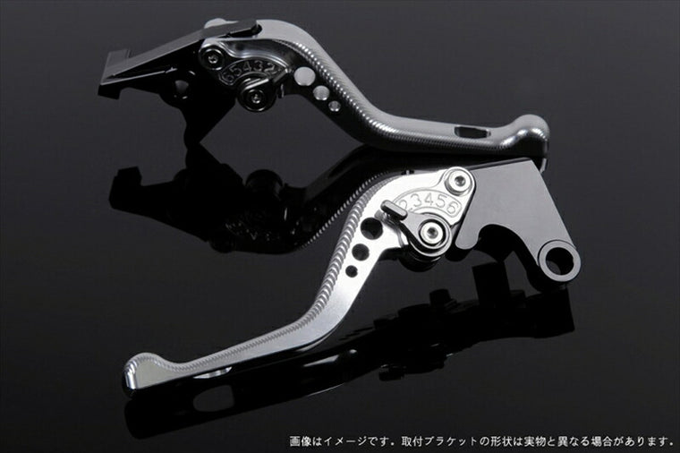 SPEEDRA アジャストレバー 3Dショート シルバー／チタン NINJA1000 17-18 Z1000 17-18 Z900RS KA0407005-TM