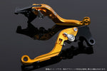SPEEDRA アジャストレバー 可倒延長式 ゴールド／シルバー／ゴールド NINJA1000 17-18 Z1000 17-18 Z900RS KA0407013-SRGD