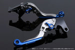 SPEEDRA アジャストレバー 可倒延長式 チタン／ブルー／ブルー NINJA1000 17-18 Z1000 17-18 Z900RS KA0407016-BEBE
