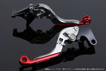 SPEEDRA アジャストレバー 可倒延長式 チタン／チタン／レッド NINJA1000 17-18 Z1000 17-18 Z900RS KA0407016-TMRD