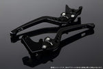 SPEEDRA アジャストレバー 3D ロング Mブラック／Mブラック NINJA1000 17-18 Z1000 17-18 Z900RS LVEM028BK-BK