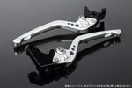 SPEEDRA アジャストレバー 3D ロング Mシルバー／Mシルバー NINJA1000 17-18 Z1000 17-18 Z900RS LVEM028SR-SR