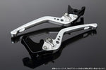 SPEEDRA アジャストレバー 3D ロング Mシルバー／Mチタン NINJA1000 17-18 Z1000 17-18 Z900RS LVEM028SR-TM