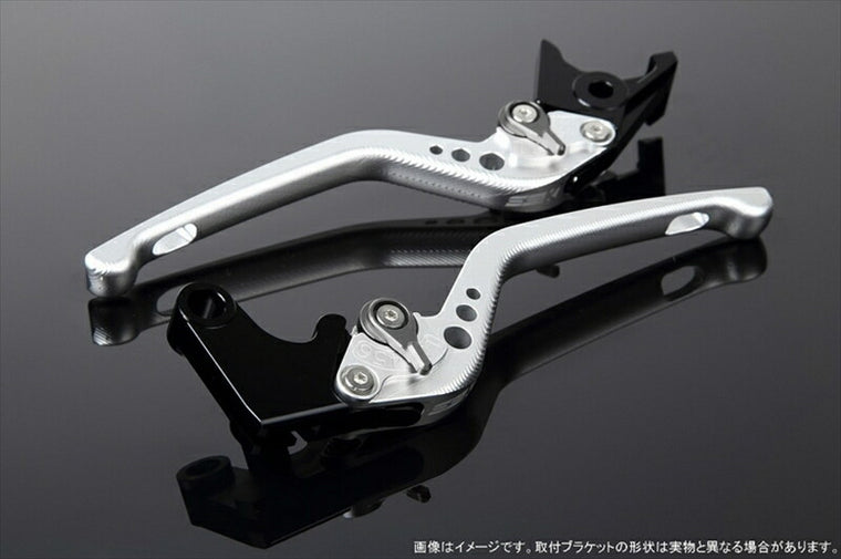 SPEEDRA アジャストレバー 3D ロング Mシルバー／Mチタン NINJA1000 17-18 Z1000 17-18 Z900RS LVEM028SR-TM