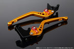 SPEEDRA アジャストレバー 3D ロング Mゴールド／Mレッド NINJA1000 17-18 Z1000 17-18 Z900RS LVEM028GD-RD