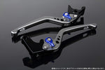 SPEEDRA アジャストレバー 3D ロング Mチタン／Mブルー NINJA1000 17-18 Z1000 17-18 Z900RS LVEM028TM-BE