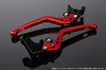 SPEEDRA アジャストレバー 3D ロング Mレッド／Mブラック NINJA1000 17-18 Z1000 17-18 Z900RS LVEM028RD-BK
