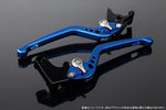 SPEEDRA アジャストレバー 3D ロング Mブルー／Mシルバー NINJA1000 17-18 Z1000 17-18 Z900RS LVEM028BE-SR