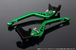 SPEEDRA アジャストレバー 3D ロング Mグリーン／Mチタン NINJA1000 17-18 Z1000 17-18 Z900RS LVEM028GN-TM