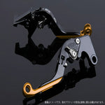 エスエスケイ スピードラ｜アジャストレバー 可倒延長式 ブラック/チタン/ゴールド CBF1000 10-13 CB1100 SC65 13-/CB1100EX｜HO0406178-TMGD