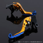 エスエスケイ スピードラ｜アジャストレバー 可倒延長式 ゴールド/ブラック/ブルー CBF1000 10-13 CB1100 SC65 13-/CB1100EX｜HO0406180-BKBE