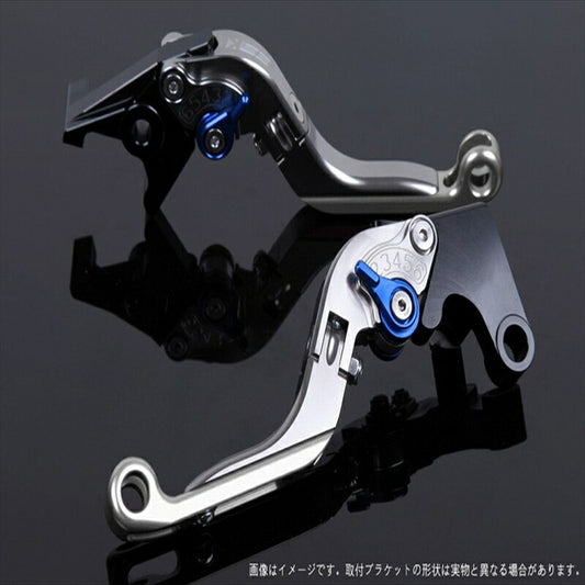 エスエスケイ スピードラ｜アジャストレバー 可倒延長式 チタン/ブルー/シルバー CBF1000 10-13 CB1100 SC65 13-/CB1100EX｜HO0406183-BESR