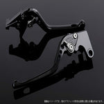 エスエスケイ スピードラ｜アジャストレバー 3D ロング ブラック/チタン YZF-R1 15-18｜YA0406465-TM