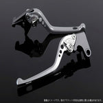 エスエスケイ スピードラ｜アジャストレバー 3D ロング シルバー/シルバー YZF-R1 15-18｜YA0406466-SR