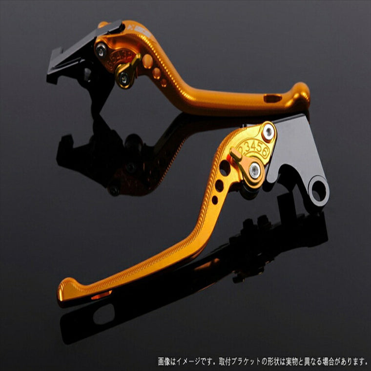 エスエスケイ スピードラ｜アジャストレバー 3D ロング ゴールド/ゴールド YZF-R1 15-18｜YA0406467-GD