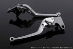 エスエスケイ スピードラ｜アジャストレバー スタンダード可倒式 シルバー/ブラック Z750 07-11 Z800 13-16｜KA0402403-BK
