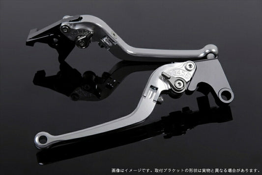 エスエスケイ スピードラ｜アジャストレバー スタンダード可倒式 シルバー/チタン Z750 07-11 Z800 13-16｜KA0402403-TM
