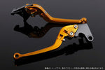 エスエスケイ スピードラ｜アジャストレバー スタンダード可倒式 ゴールド/ゴールド Z750 07-11 Z800 13-16｜KA0402404-GD