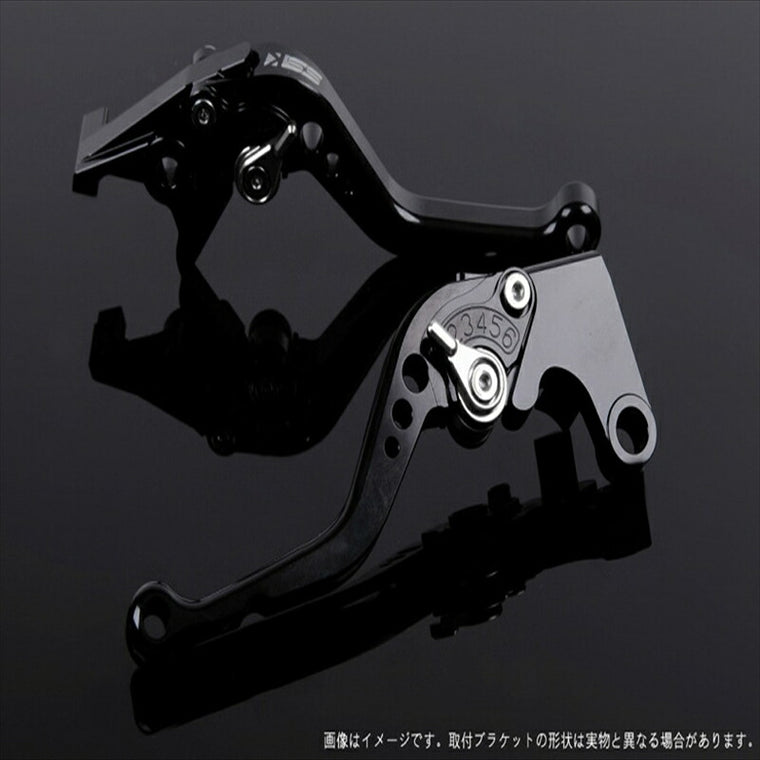 エスエスケイ スピードラ｜アジャストレバー スタンダード ショート ブラック/シルバー SV650/S 99-10 V-ストローム650/DL650 04-10｜SU0404011-SR