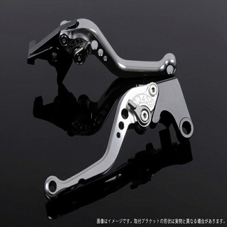 エスエスケイ スピードラ｜アジャストレバー スタンダード ショート シルバー/チタン SV650/S 99-10 V-ストローム650/DL650 04-10｜SU0404012-TM