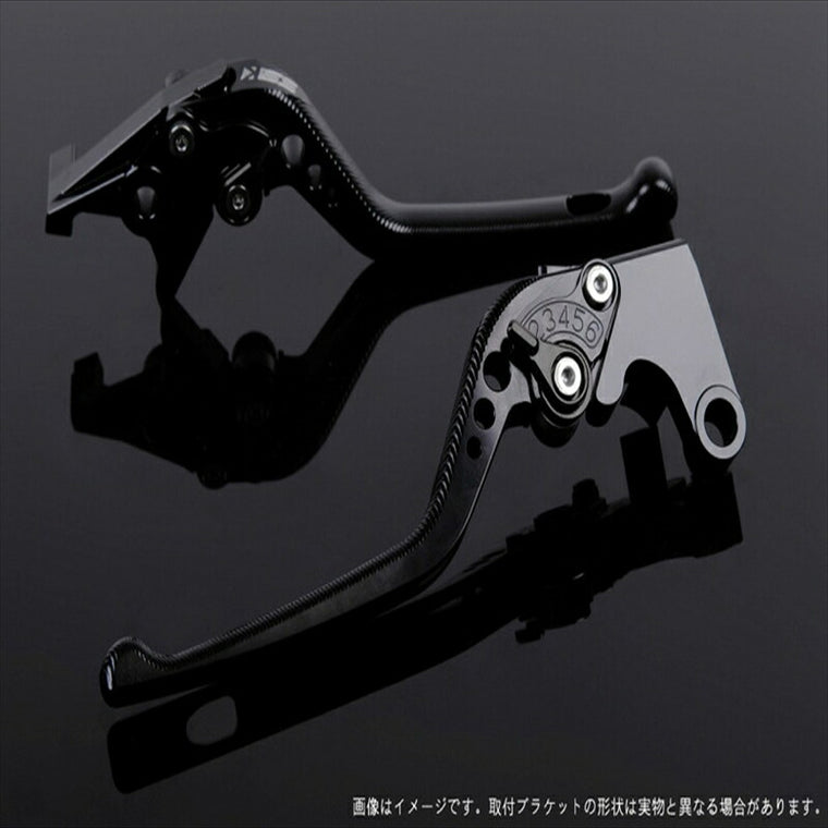 エスエスケイ スピードラ｜アジャストレバー 3D ロング ブラック/ブラック CB400SF REVO/SB NC42 ABS車 14-｜HO0404616-BK
