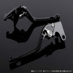 エスエスケイ スピードラ｜アジャストレバー 3D ロング ブラック/シルバー CB400SF REVO/SB NC42 ABS車 14-｜HO0404616-SR