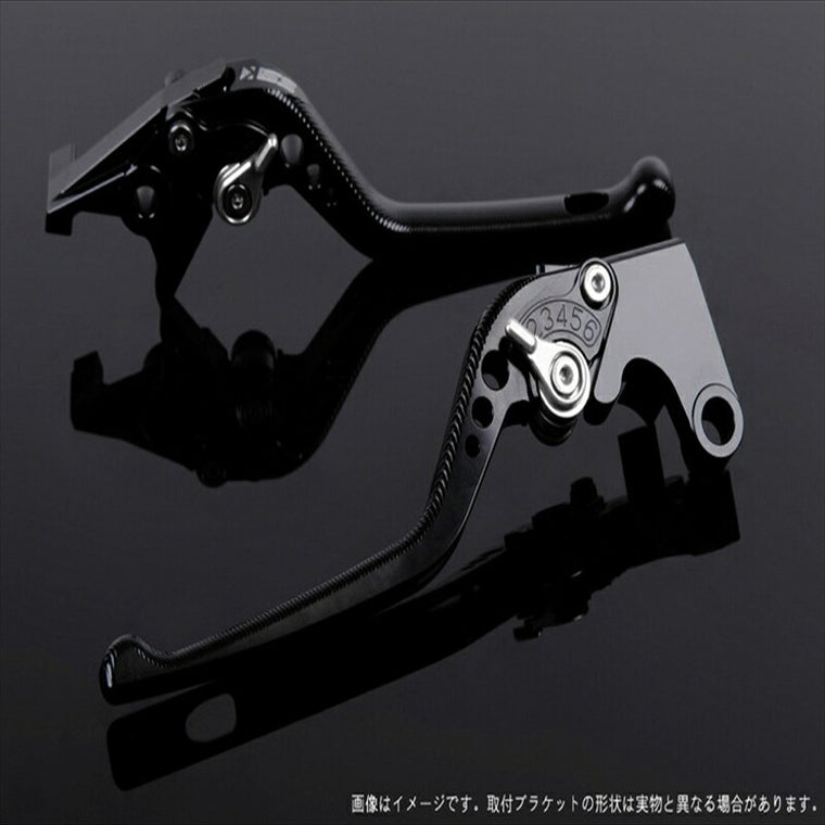 エスエスケイ スピードラ｜アジャストレバー 3D ロング ブラック/シルバー CB400SF REVO/SB NC42 ABS車 14-｜HO0404616-SR