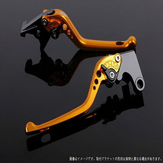 エスエスケイ スピードラ｜アジャストレバー 3D ロング ゴールド/ブラック CB400SF REVO/SB NC42 ABS車 14-｜HO0404618-BK