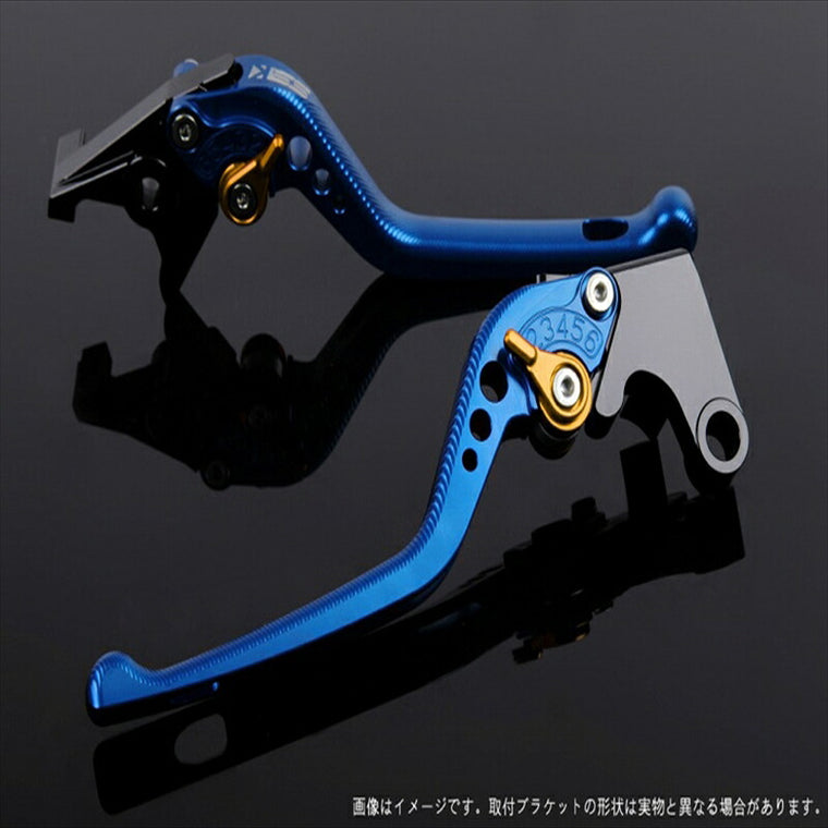 エスエスケイ スピードラ｜アジャストレバー 3D ロング ブルー/ゴールド CB400SF REVO/SB NC42 ABS車 14-｜HO0404619-GD