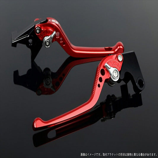エスエスケイ スピードラ｜アジャストレバー 3D ロング レッド/シルバー CB400SF REVO/SB NC42 ABS車 14-｜HO0404620-SR