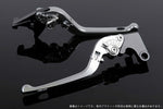 エスエスケイ スピードラ｜アジャストレバー 3D可倒式 シルバー/シルバー ZX-10R 06-15 Z1000 07-16 NINJA1000 11-16｜KA0405052-SR