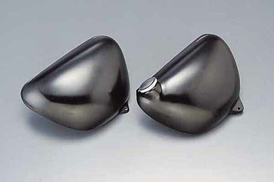 デイトナ DAYTONA サイドカバー BLKゲルコート SR400 500 カタログ品番：P022-2814 メーカー品番：27725