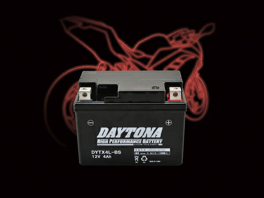 DAYTONA デイトナ ハイパフォーマンスバッテリー DYTX4L-BS カタログ品番：P064-2756 メーカー品番：92874