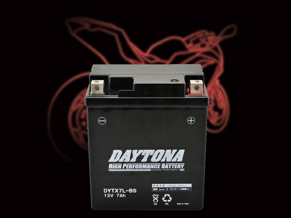 DAYTONA デイトナ ハイパフォーマンスバッテリー DYTX7L-BS カタログ品番：P064-2759 メーカー品番：92879