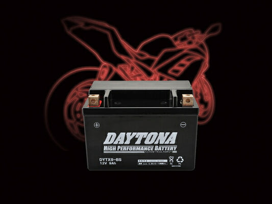 DAYTONA デイトナ ハイパフォーマンスバッテリー DYTX9-BS カタログ品番：P064-2760 メーカー品番：92882