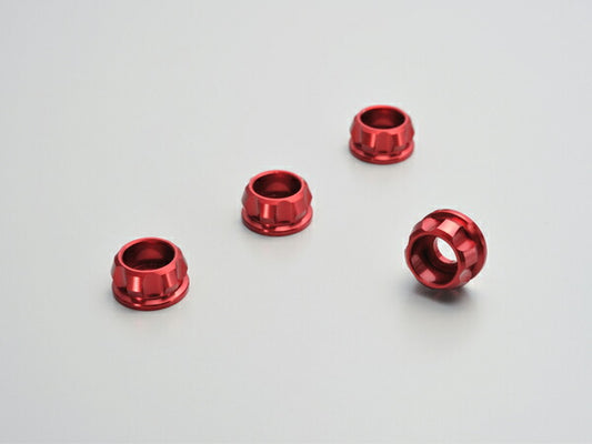 DAYTONA デイトナ キャップボルトカラー M6 レッド カタログ品番：P065-1059 メーカー品番：91915