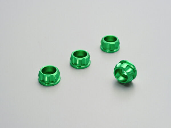 DAYTONA デイトナ キャップボルトカラー M6 ライムグリーン カタログ品番：P065-1058 メーカー品番：91918